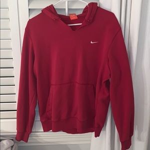 Old Nike red crew neck